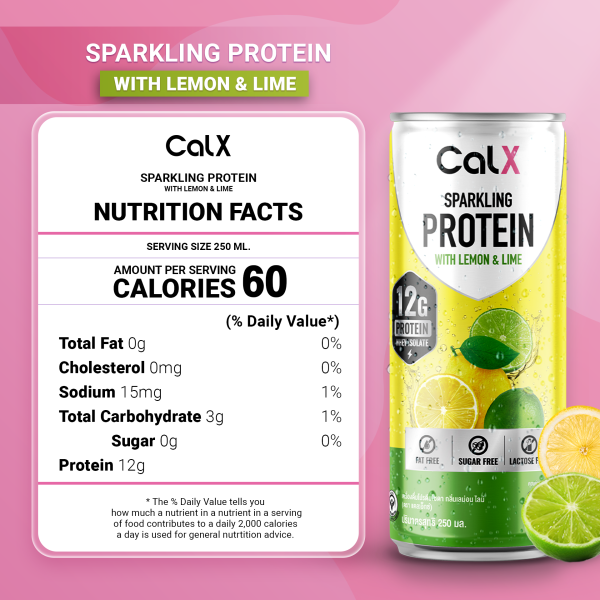 CALX โปรตีนโซดา Sparkling Protein Soda Drink - Image 9